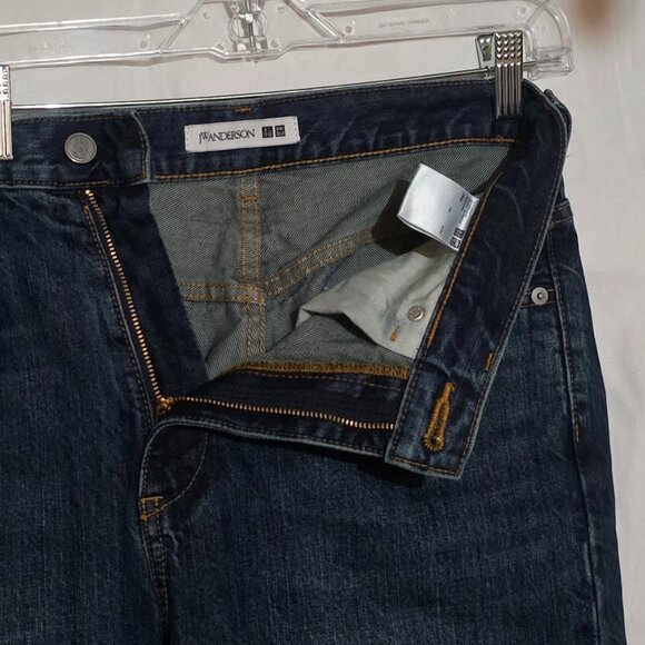 J W Anderson X UNIQLO 5 Pocket Denim Jeans - BLUE - SZ 27* - Picture 4 of 4